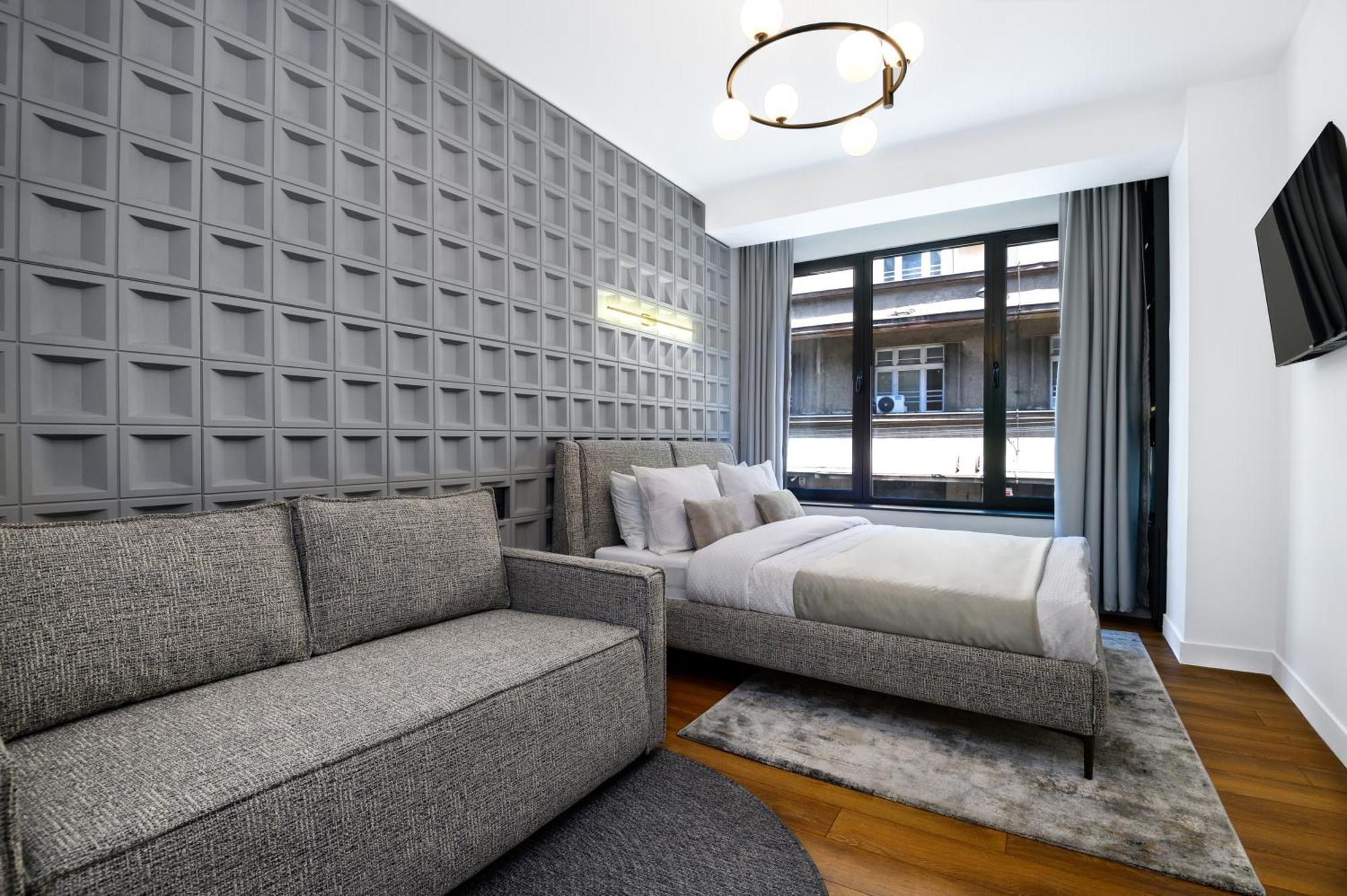 Urban Downtown Luxury Rooms And Suites Belgrad Exteriör bild
